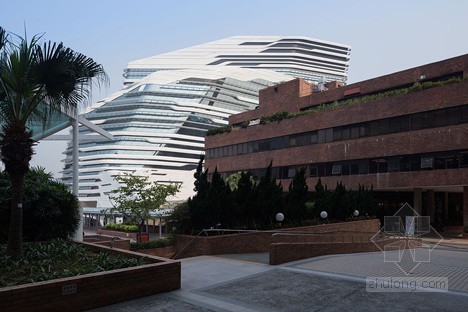 扎哈 哈迪德设计的香港理工大学赛马会创新大厦