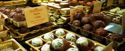 
巧克力提篮卖 探秘柏林法斯宾德和劳斯巧克力店
