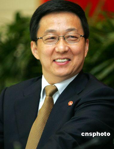 上海市委书记韩正(资料图)