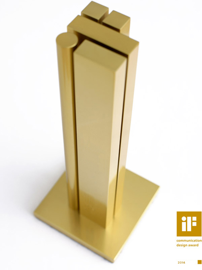 YNOT荣获2014德国『iF传达设计奖』