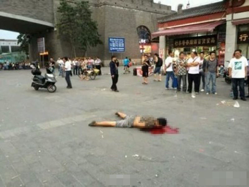 西安火车站1男子被打死