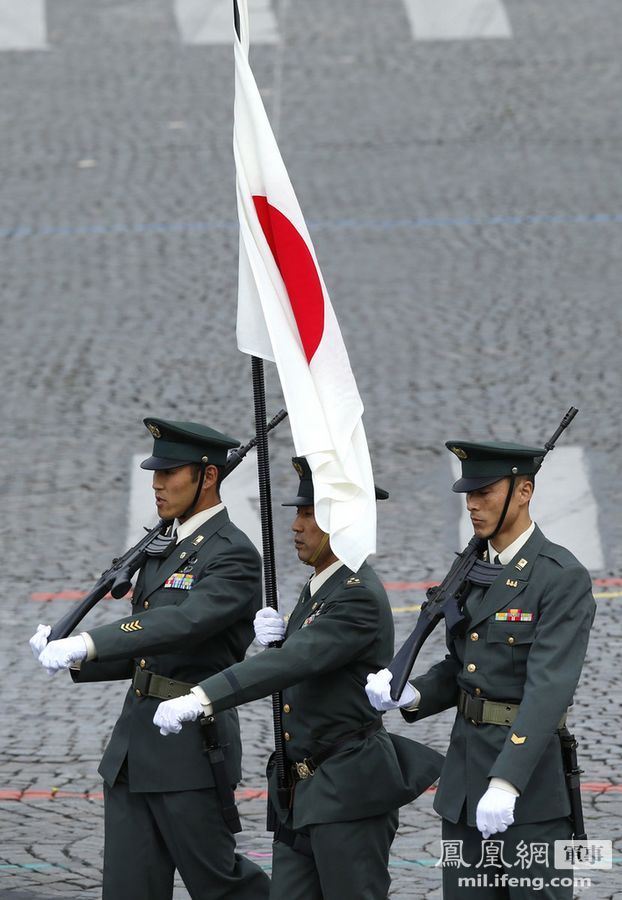 法国国庆阅兵纪念一战 日本自卫队受邀参加阅