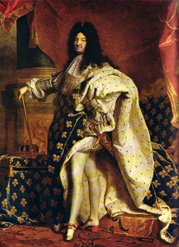 信奉"朕即国家"的路易十四(1638-1715)在1661年亲政后,开启了欧陆强国