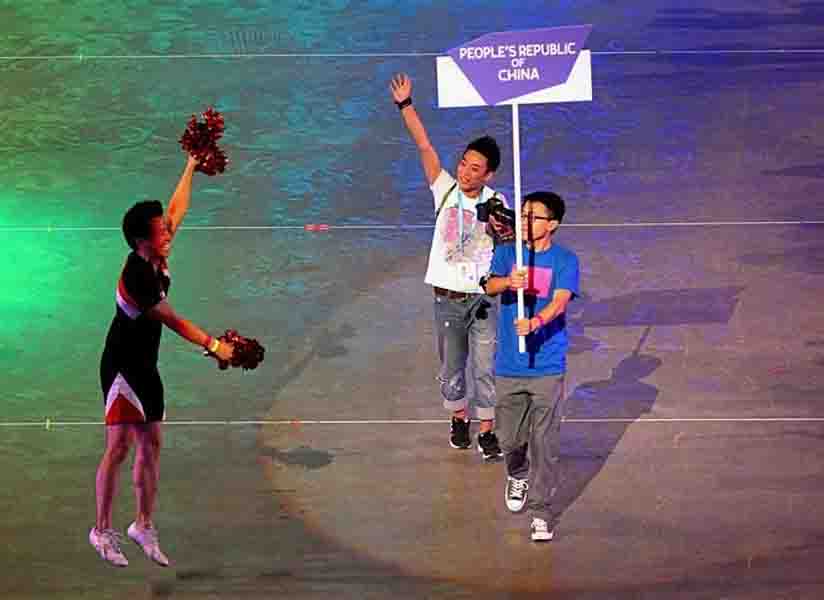 世界同性恋运动会上唯一的中国选手