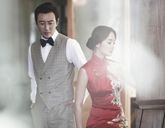 高梓淇蔡琳古典婚纱照曝光