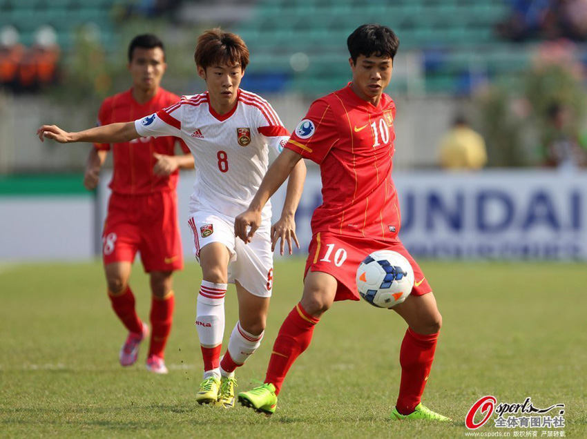 U19亚青赛-中国1-1越南
