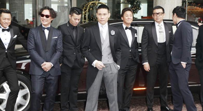 苏永康大婚伴郎团抢镜 陈奕迅张卫健许志安均