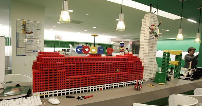 探访全球最酷办公室：谷歌员工可以带宠物工作