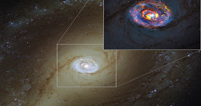 研究机构发布黑洞吸星图 展示宇宙难以名状之瑰丽