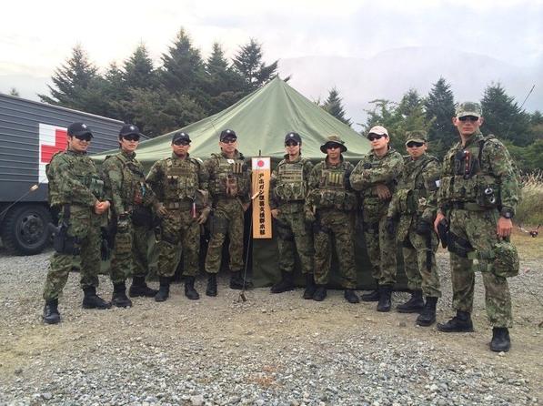 日本特种部队训练画面曝光