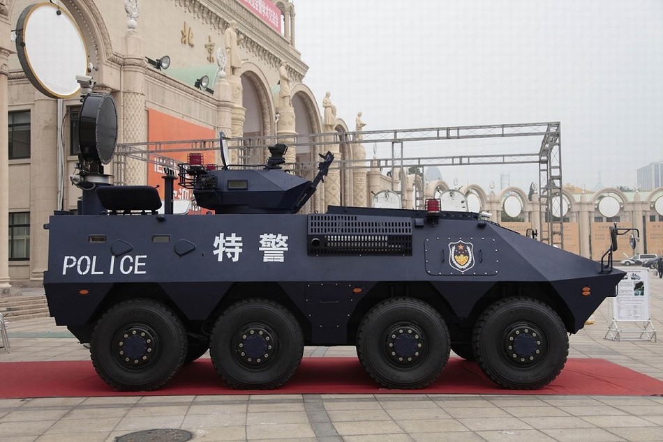疑似中国产07p装甲车首战喀麦隆 完胜恐怖分子