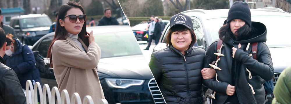 春晚联排：刘涛黑超遮素颜 贾玲手挽瞿颖  