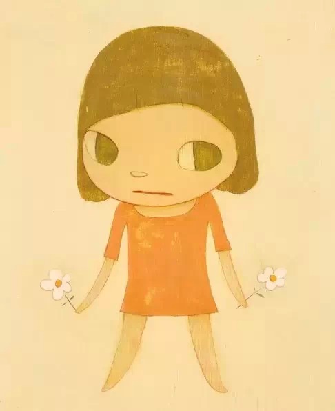 其实奈良美智(yoshitomonara)本人并不变成他的积木希望这样.ttoys软画作图片