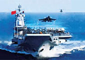 官方暗示中国国产航母 庞大战群堪比美军