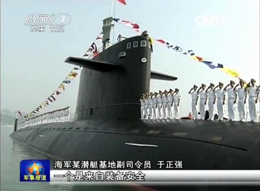 中国海军核潜艇近日完成亚丁湾护航 返回青岛