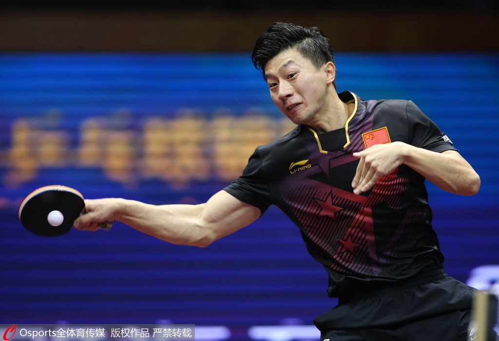 世乒赛-马龙4-2击败黑马方博 首获世乒赛男单冠