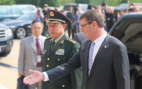 范长龙对美防长强硬谈南海 美忙撇清