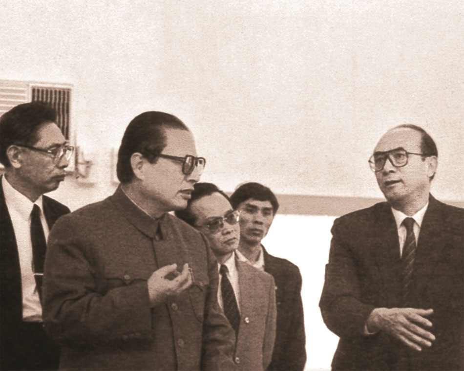 乔石旧照-中国学网-中国IT综合门户网站