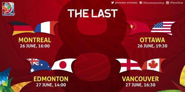 1\/4决赛前瞻:中美续写恩怨 德法提前上演巅峰对