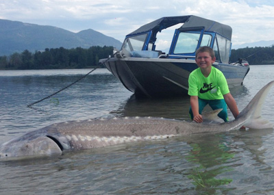 9岁男孩捕获272公斤重大鱼
