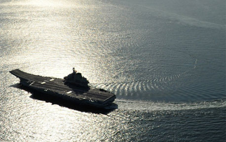 官媒公布辽宁舰急速转弯猛照 训练节奏曝光