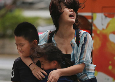 台风“苏迪罗”下的中国东南