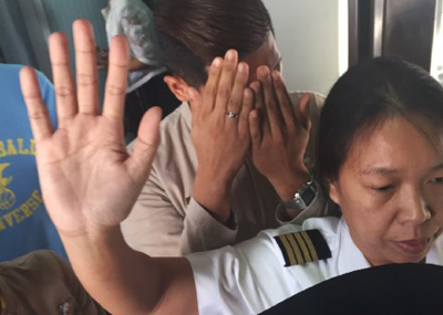 菲律宾空少偷盗中国乘客钱财被抓