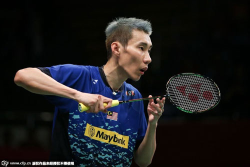 李宗伟世锦赛首轮28分钟速胜过关 脚趾发炎无碍比赛