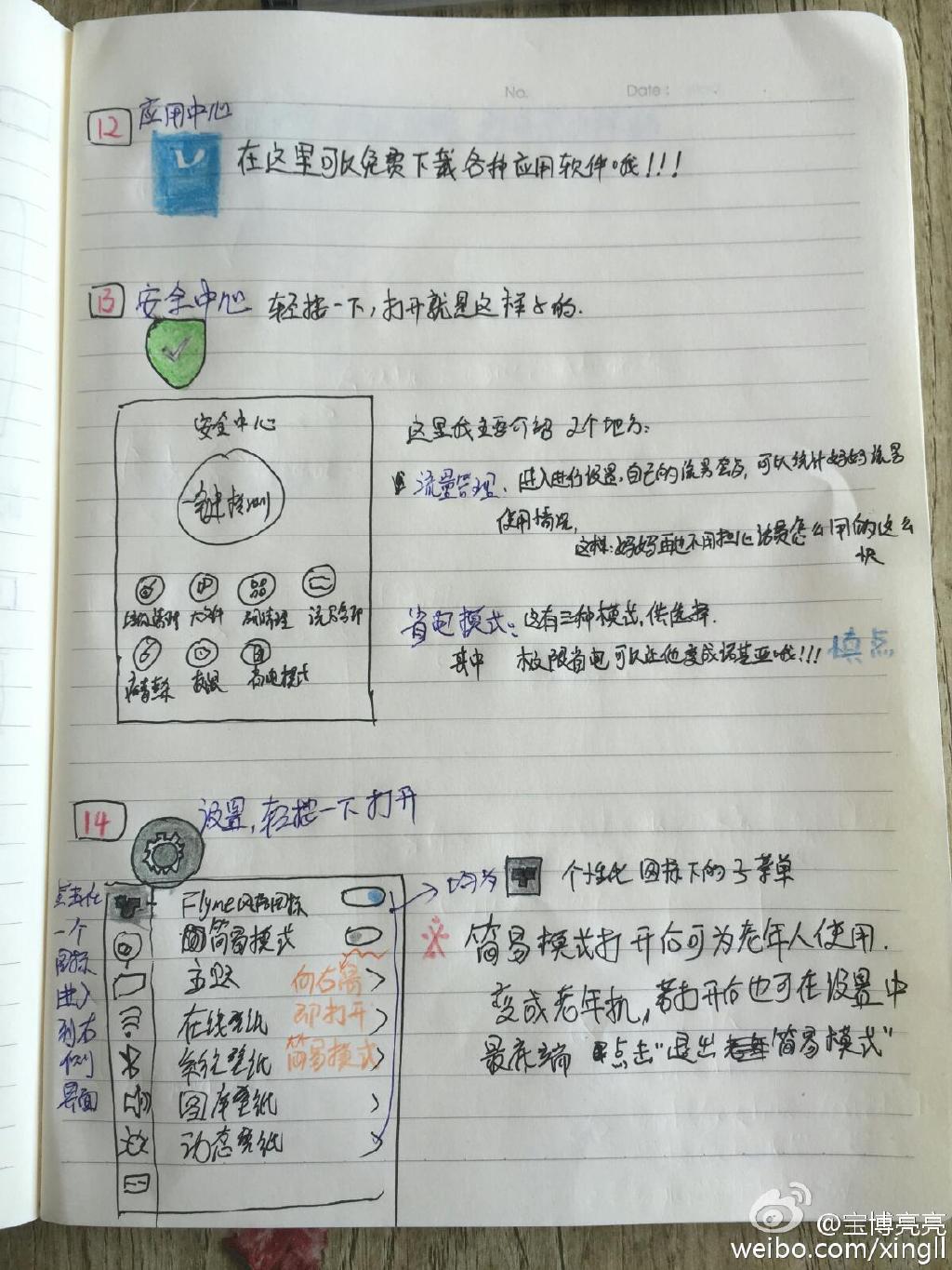 黑龙江小伙画14页教程 教妈妈用智能手机