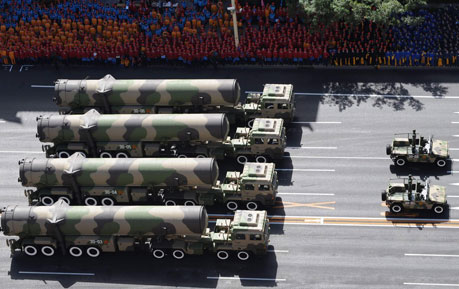 揭秘二炮抗战阅兵阵容 导弹武器装备规模史无前例