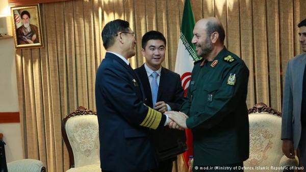 中国副总参谋长访伊朗 伊海军吁合作保护印度