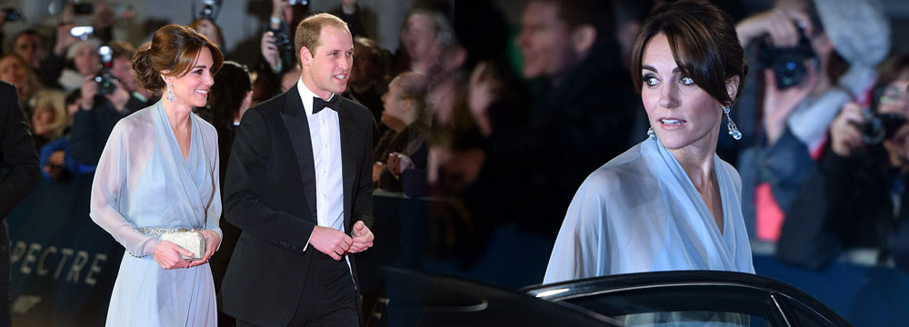 威廉王子助阵《007幽灵党》首映