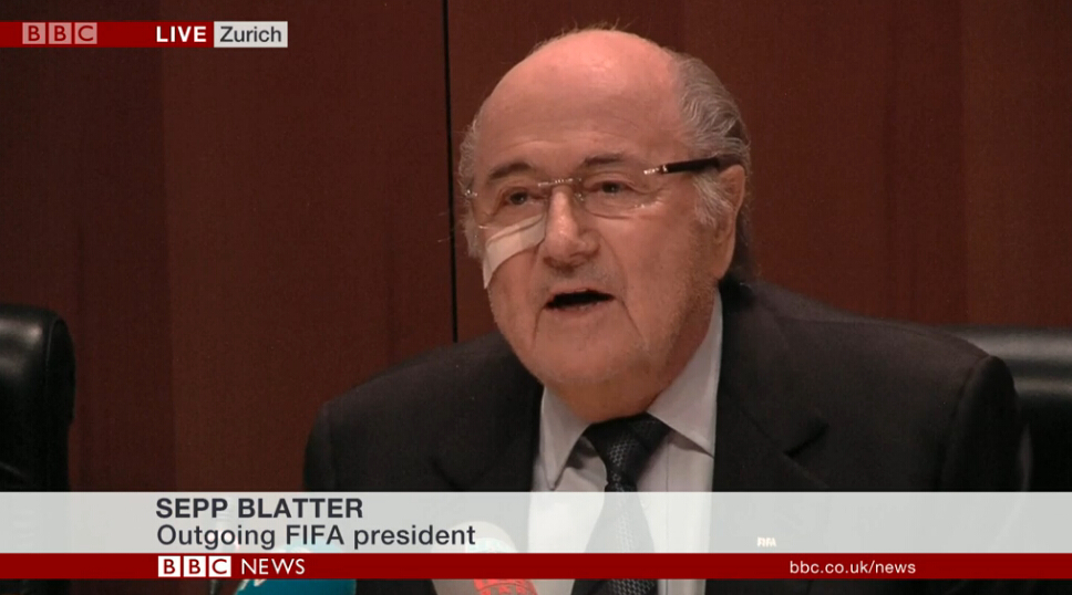 与FIFA拼到底!布拉特将上诉:我凭什么被禁足8年