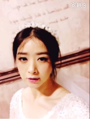 “华妃”要结婚了?蒋欣婚纱照曝光(组图)