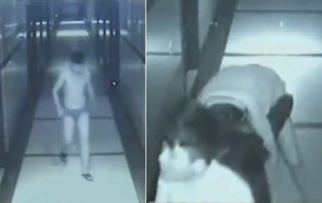 曝女大学生坠亡全程监控 当晚和一男生同睡一床