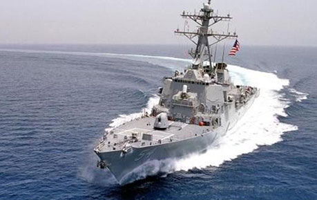 美军舰进入中建岛12海里 声称视线范围内无中国军舰