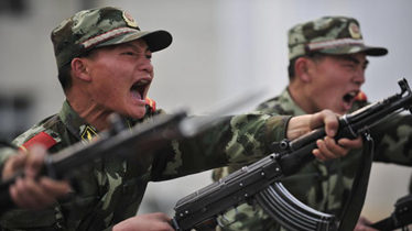 实拍武警猎豹突击队:上海最精锐反恐队伍