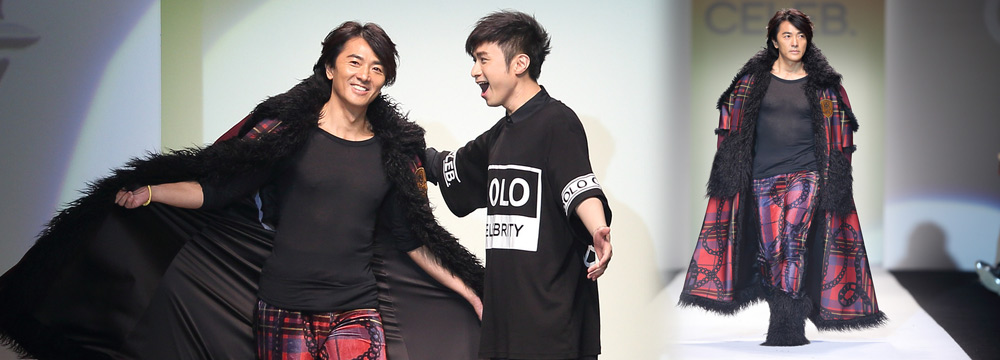   行走的荷尔蒙！郑伊健T台走秀再现古惑仔风  
