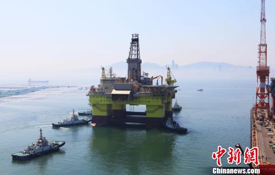 中国海工走向深海可造世界最深半潜式钻井平台（图）