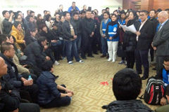 马航工作组北京见家属