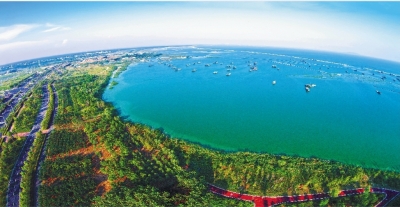 合肥:春色滨湖 点睛环巢湖旅游