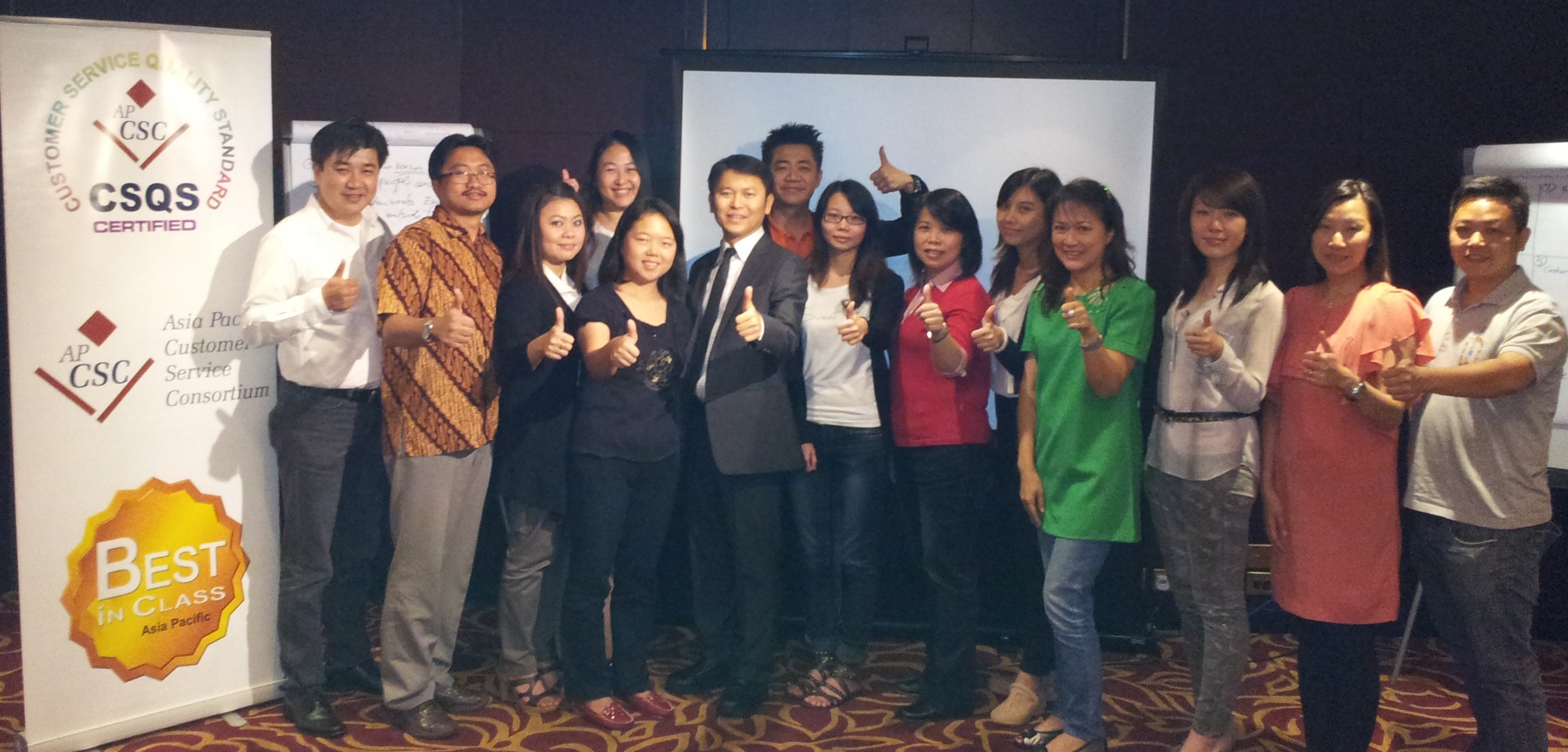 APCSC顾客服务管理证书培训 - 台北、香港、