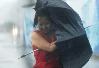 直击“海葵”来袭现场