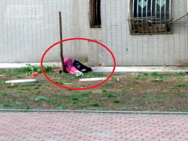 大连一年轻女子坠楼身亡 疑被人推下(图)