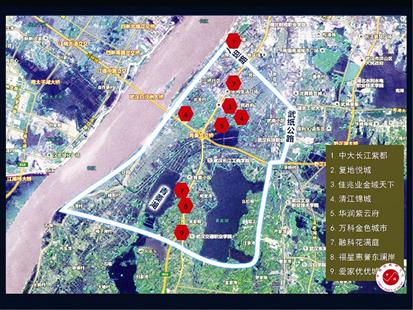 地产大鳄角逐武汉三环内稀缺宝地白沙新城将成宜居热点