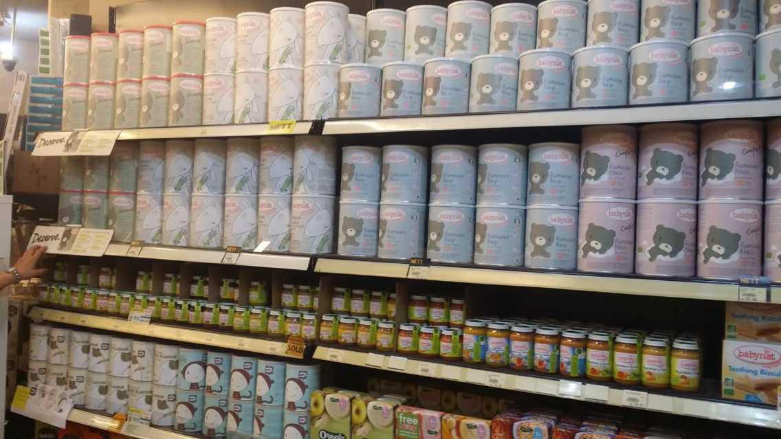 法国伴宝乐风靡亚洲 有机奶粉市场明天会更好