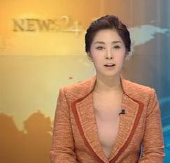 韩国女主播穿肉色打底衫引热议(图)