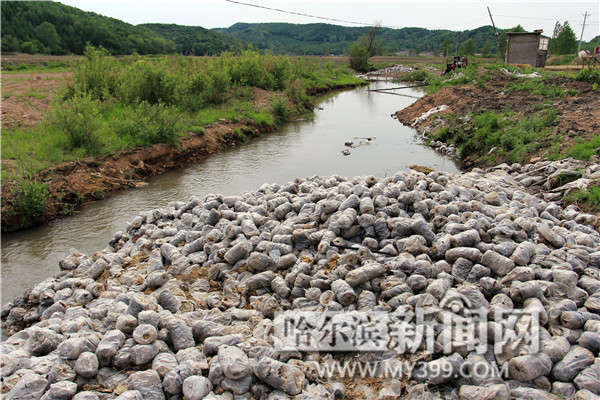 千万废木耳袋围困小沙河
