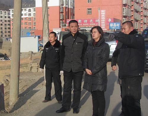 副区长武洁深入包抓责任区督查环境卫生保洁工