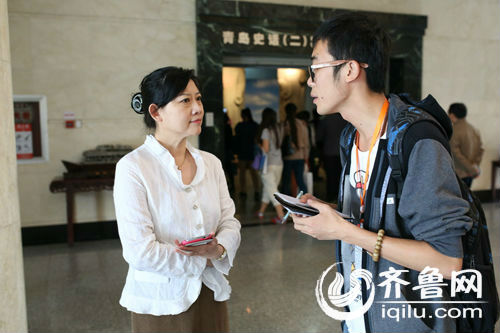 青岛市博物馆馆长、副研究员隋永琦接受了齐鲁网记者的专访。